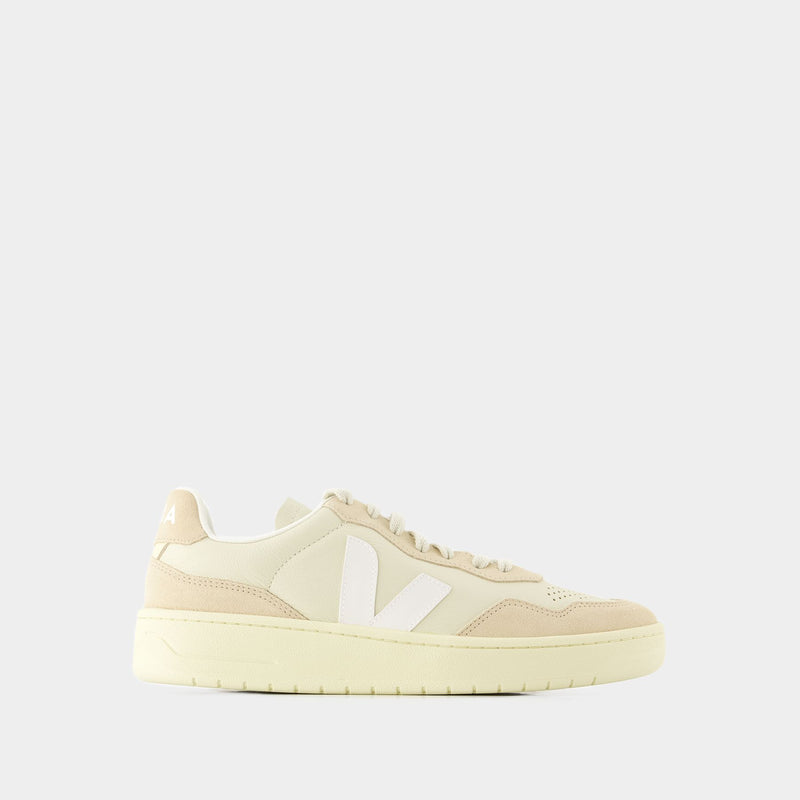 V-90 Sneakers - Veja - Leather - Beige