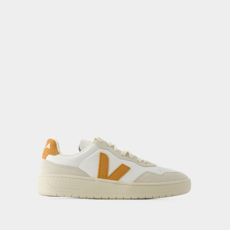 V-90 Sneakers - Veja - Leather - White Umber