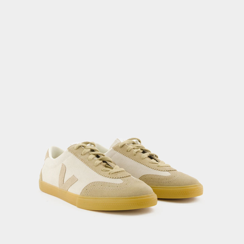 Volley Sneakers - Veja - Suede - Beige Sahara