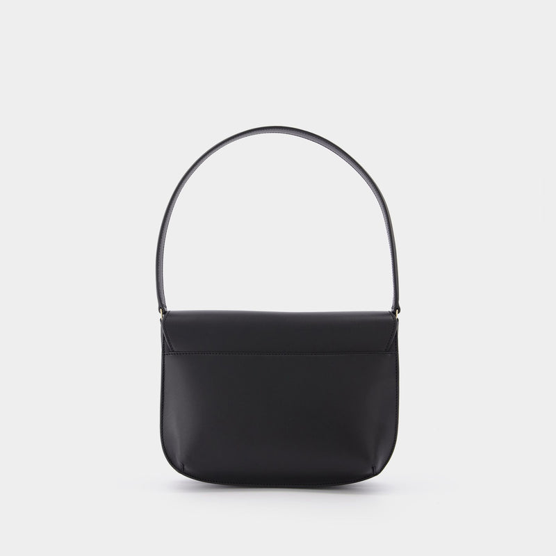 Sarah Shoulder Bag - A.P.C. - Leather - Black