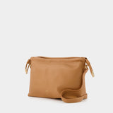 Ninon Mini Hobo Bag - A.P.C. - Caramel - Synthetic