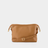 Ninon Mini Hobo Bag - A.P.C. - Caramel - Synthetic