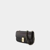 Grace Baguette Chaine Bag - A.P.C. - Leather - Black