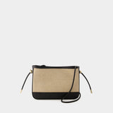 Helene Shoulder Bag - A.P.C. - Canvas - Black