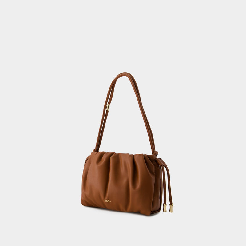 Ninon Mini Shoulder Bag - A.P.C. - Synthetic - Hazelnut