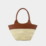 Panier Tanger Shoulder Bag - A.P.C. - Leather - Hazelnut