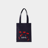 Lou Blondie Shopper Bag - A.P.C. - Cotton - Blue