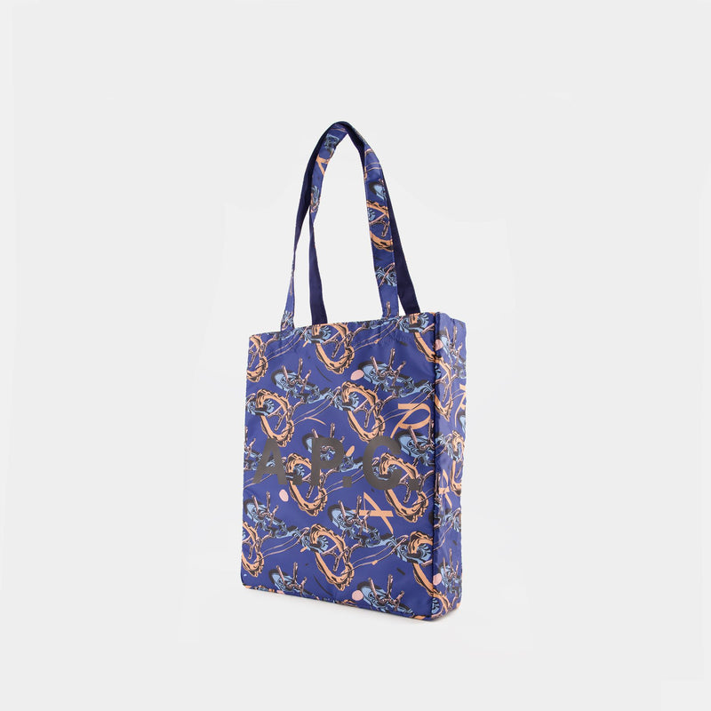 Lou Reversible Shopper Bag - A.P.C. - Synthetic - Blue