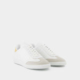 Bryce-Gz Sneakers - Isabel Marant - Light Gold - Leather