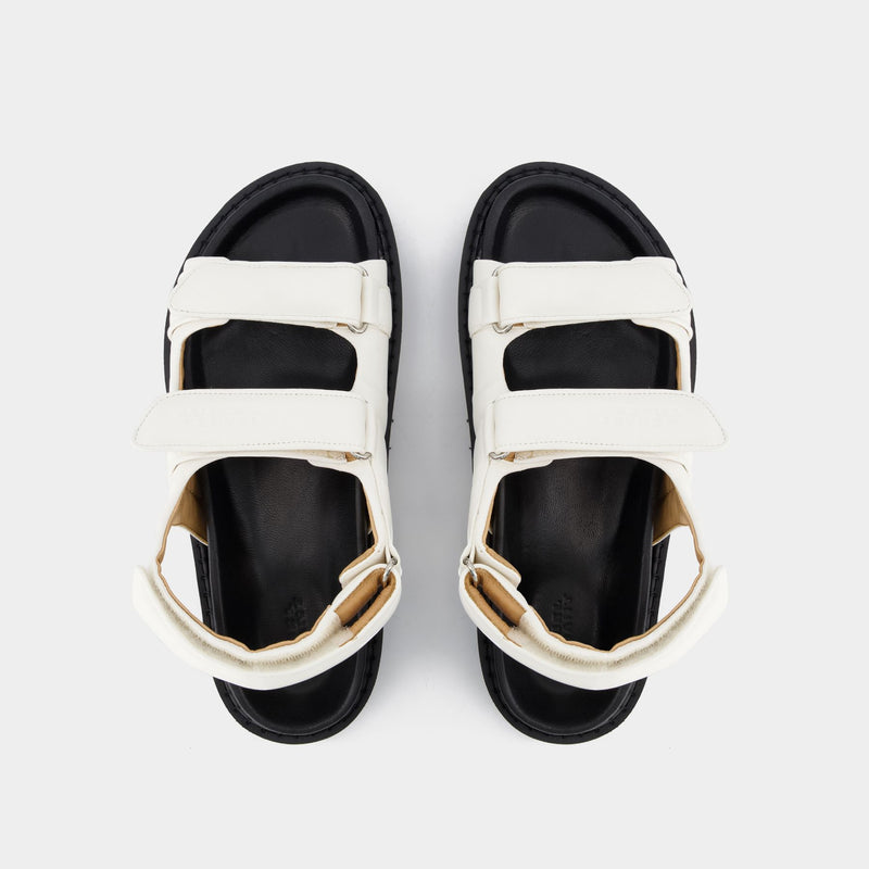 Madee-Gb Sandals - Isabel Marant - White - Leather