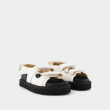 Madee-Gb Sandals - Isabel Marant - White - Leather