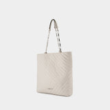 Merine N/S Hobo Bag - Isabel Marant - Chalk - Leather