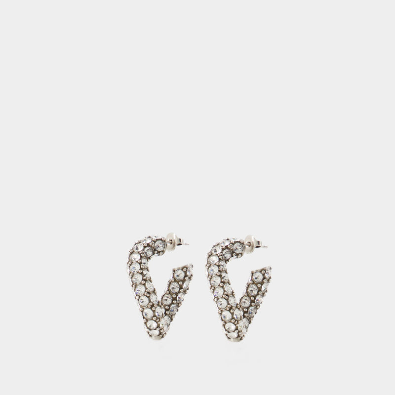 Gz Earrings - Isabel Marant - Metal - Silver tone