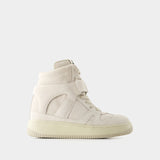 Ellyn Sneakers - Isabel Marant - Leather - Chalk