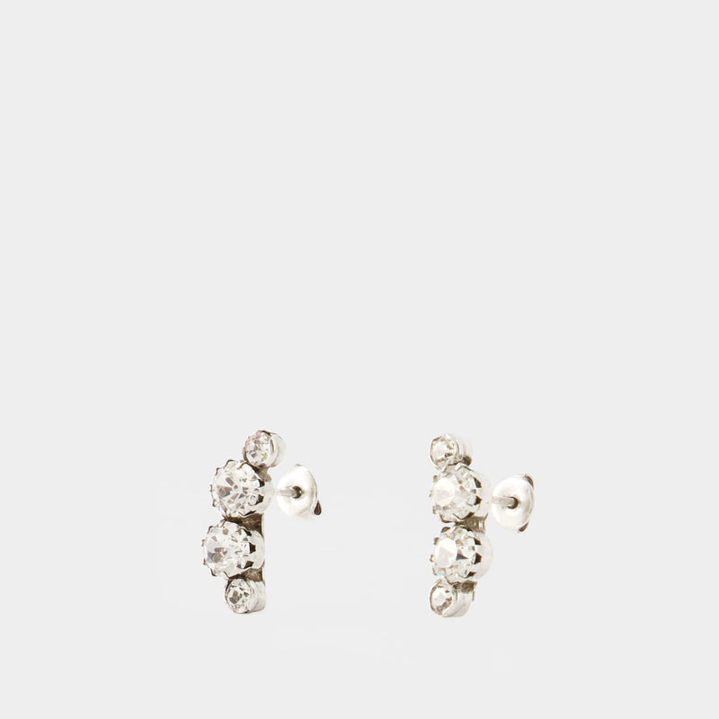 Half Long Earrings - Isabel Marant - Metal - Silver