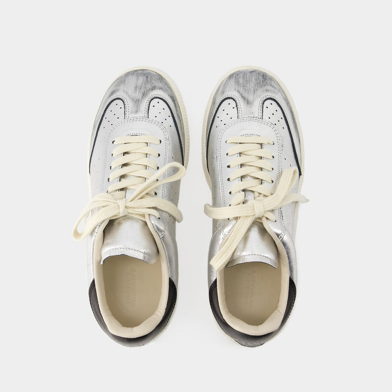 Bryce Sneakers - Isabel Marant - Leather - Silver