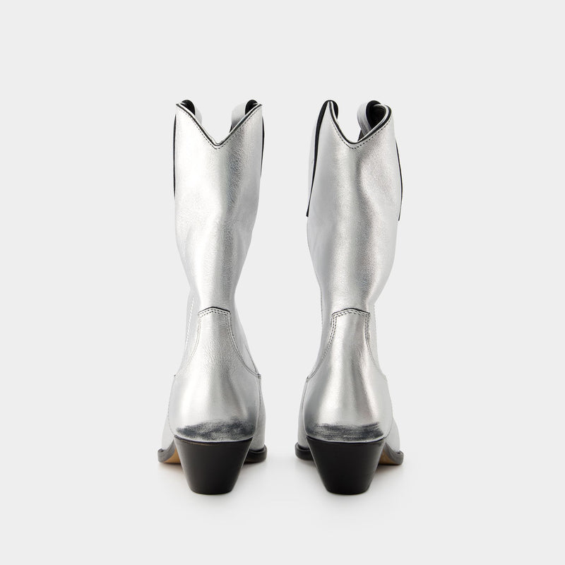 Duerto Boots - Isabel Marant - Leather - Silver