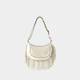 Oskan Moon Crossbody - Isabel Marant - Leather - White