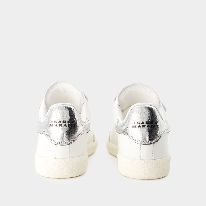 Beth Gd Sneakers - Isabel Marant - Leather - Silver