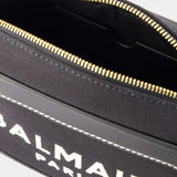 B-Army Camera Bag - Balmain - Canvas - Black