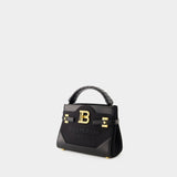 Bbuzz 22 Top Handle Crossbody - Balmain - Leather - Black