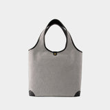 B-Army Grocery Shopper Bag - Balmain - Canvas - Black