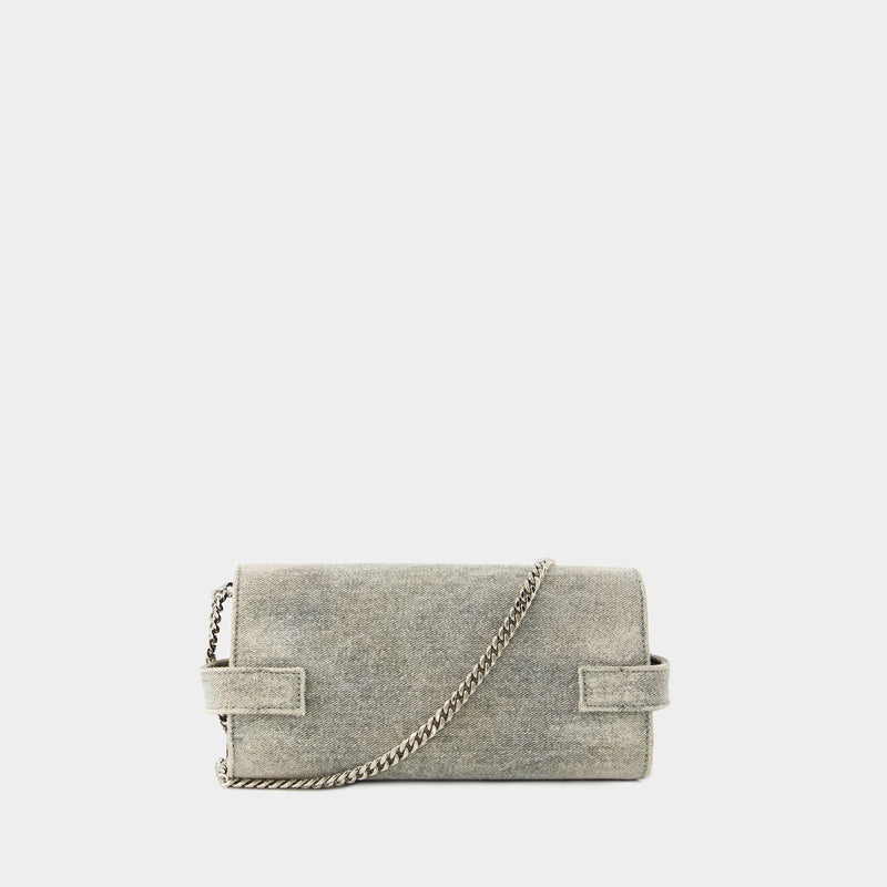 B-Buzz 23 Crossbody - Balmain - Canvas - Blue