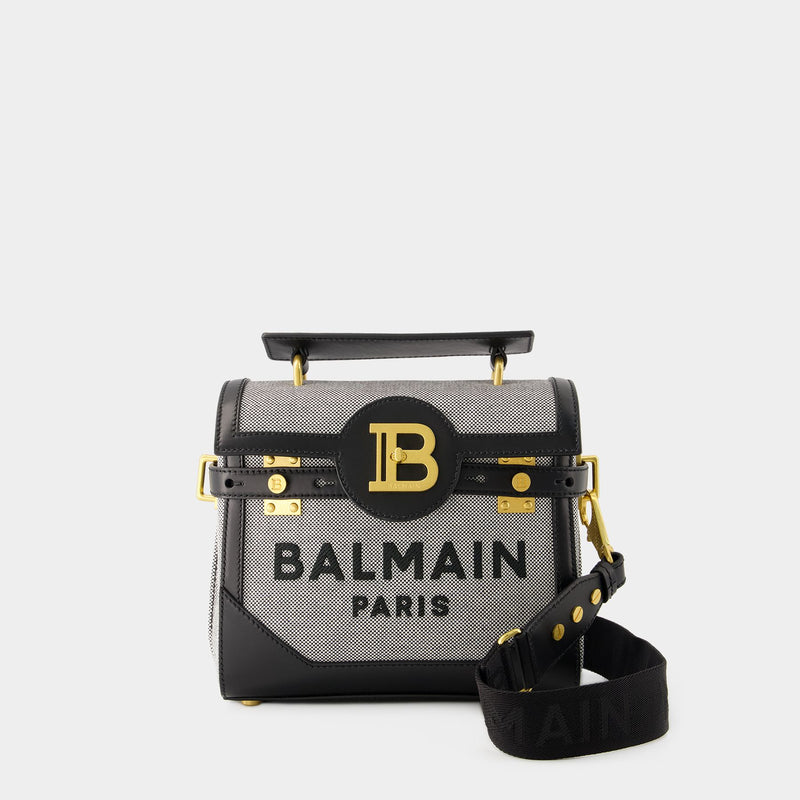 B-Buzz 23 Crossbody - Balmain - Canvas - Black