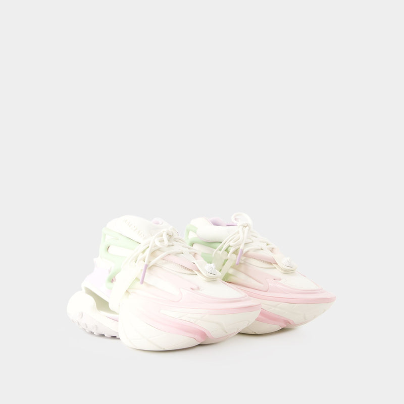 Unicorn Low Sneakers - Balmain - Leather - White