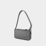 One Racer Hobo Bag - Courreges - Leather - Steel Grey