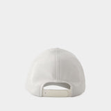 Signature Vinyle Cap - Courreges - Vinyl - Dirty White