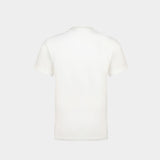 AC Straight T-Shirt - Courreges - Cotton - Heritage White