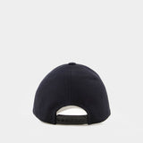 Signature Cap - Courreges - Cotton - Black