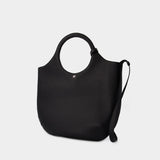 Large Holy Bag - Courreges - Leather - Black