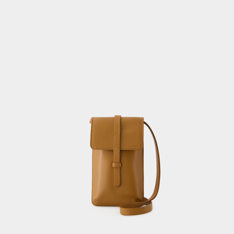 Leonore Crossbody - Ines De La Fressange - Leather - Camel