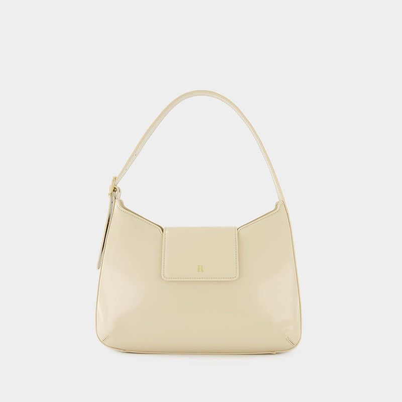 Bobo Shoulder Bag - Rouje - Leather - Cream