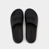 Slides - Alexander Mcqueen -  Black - Leather