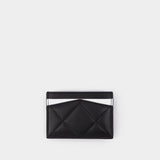 Card Holder - Alexander Mcqueen -  Black/Ivory - Leather