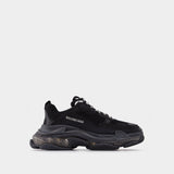 Triple S Clearsole Sneakers - Balenciaga -  Black