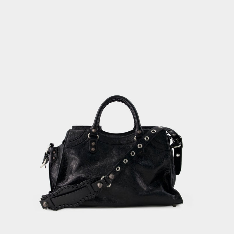 Neo Cagole City Bag - Balenciaga - Leather - Black