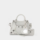 Neo Cagole Xs Crossbody - Balenciaga - Optic White - Leather