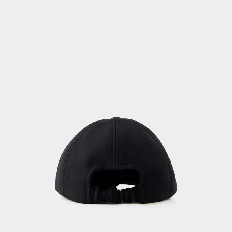 Unisex Cap - Patou - Wool - Black