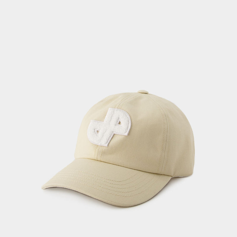 Unisex Jp Cap - PATOU - Cotton - Beige