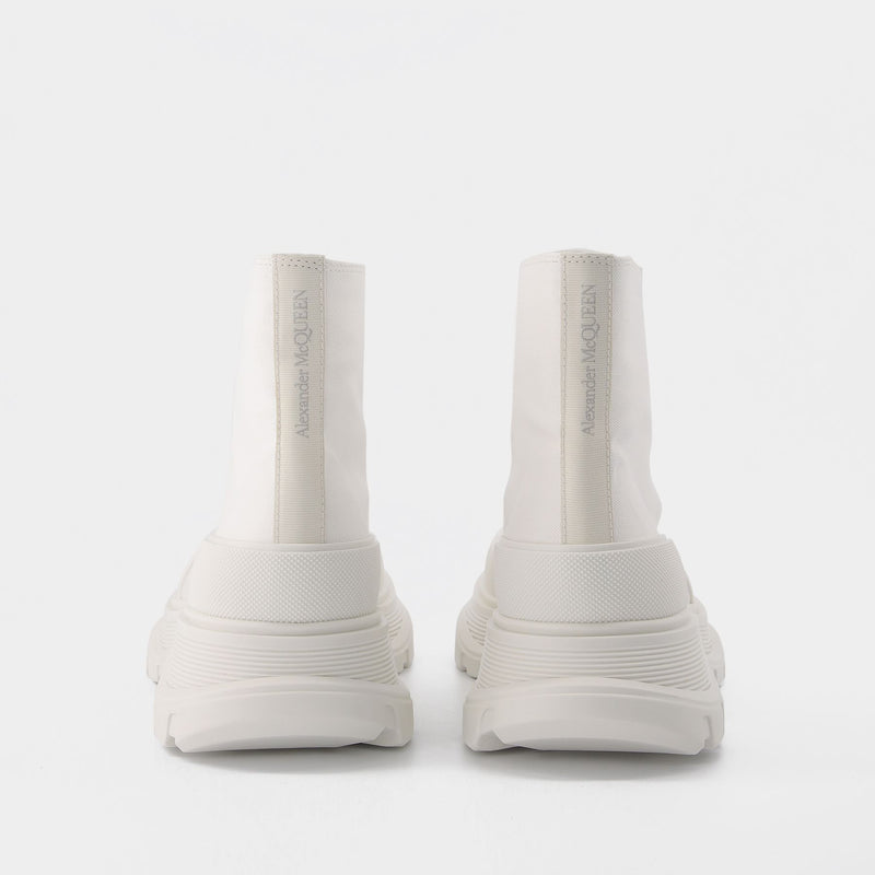 Tread Slick Sneakers - Alexander Mcqueen - White - Leather