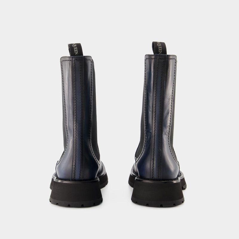 Chelsea Boots - Alexander McQueen - Leather - Black