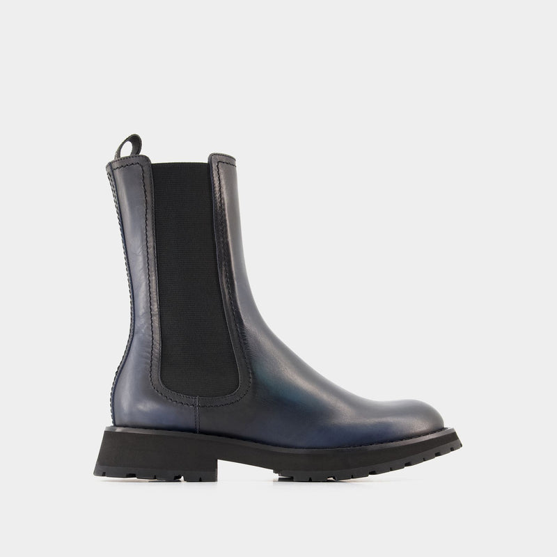 Chelsea Boots - Alexander McQueen - Leather - Black