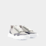 Court Trainers - Alexander McQueen -  Leather - Grey