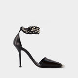 Punk Pumps - Alexander Mcqueen - Leather - Black/Silver