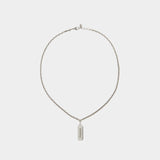 Affiti Necklace - Alexander Mcqueen - Silver - Metal