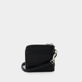 Zip Around Billfold Wallet - Alexander Mcqueen - Black - Leather